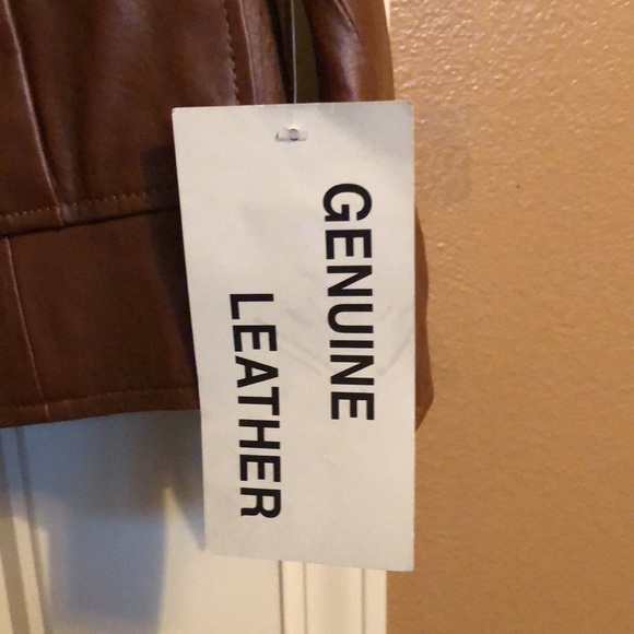 Jessica London Leather Jacket - Picture 4 of 6